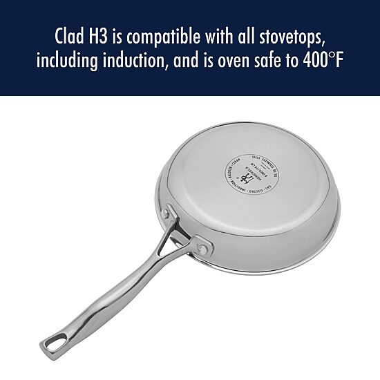 Henckels Stainless Steel 2-pc. Frying Pan Set