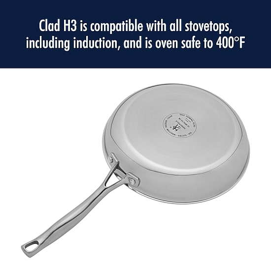 Henckels Stainless Steel 2-pc. Frying Pan Set