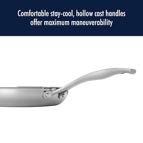 Henckels Stainless Steel 10" Frying Pan with Lid