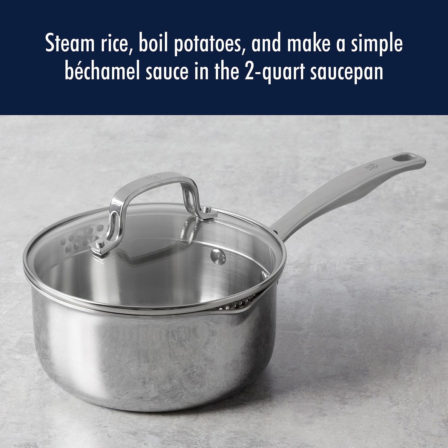 Henckels Stainless Steel 2-qt. Sauce Pan