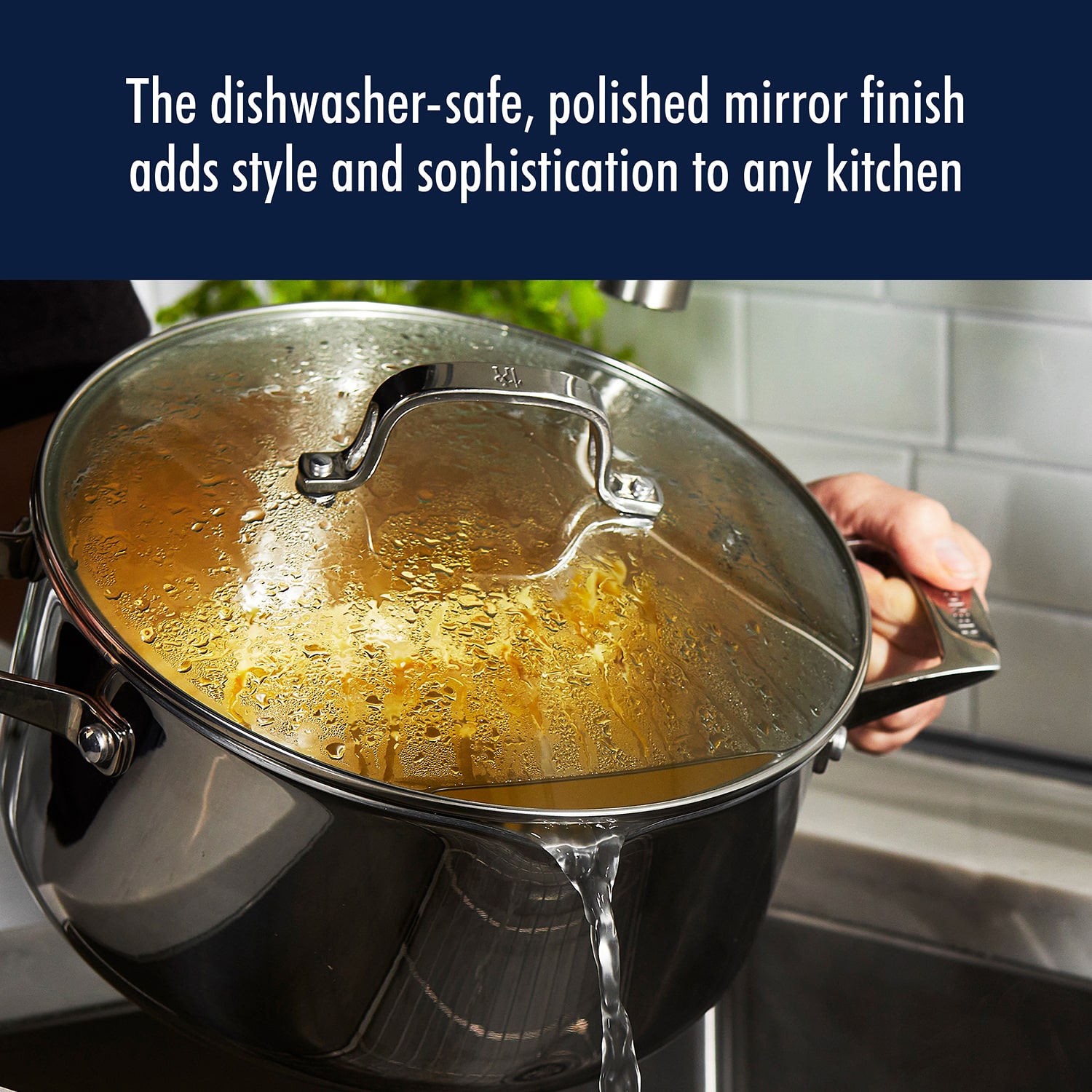 Henckels Stainless Steel 6-qt. Dutch Oven