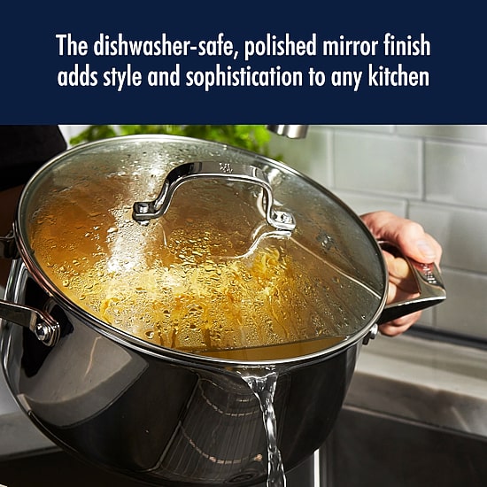 Henckels Stainless Steel 6-qt. Dutch Oven