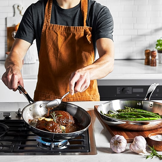 Henckels Stainless Steel 2-pc. Frying Pan Set