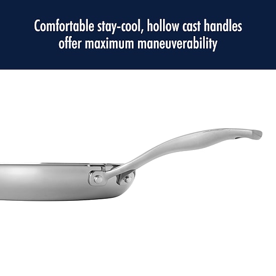 Henckels Stainless Steel 2-pc. Frying Pan Set