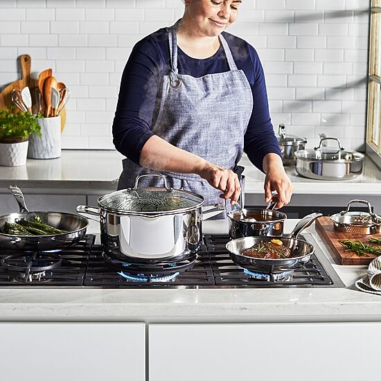 Henckels Stainless Steel 10-pc. Cookware Set