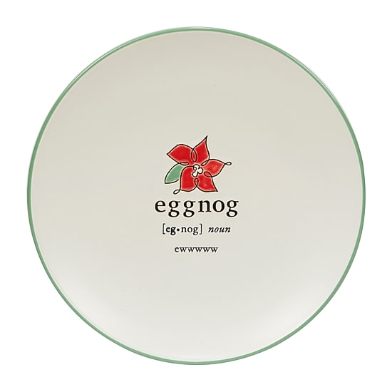 Certified International Christmas Fun 6-pc. Stoneware Dessert Plate