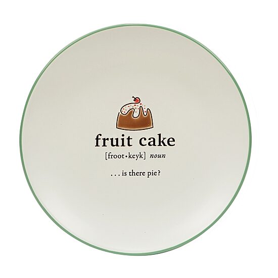 Certified International Christmas Fun 6-pc. Stoneware Dessert Plate