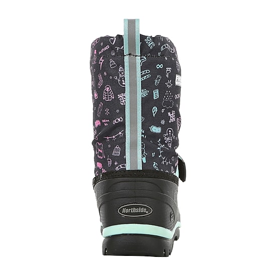 Northside Little & Big Kid Girls Frosty Waterproof Insulated Flat Heel Snow Boots