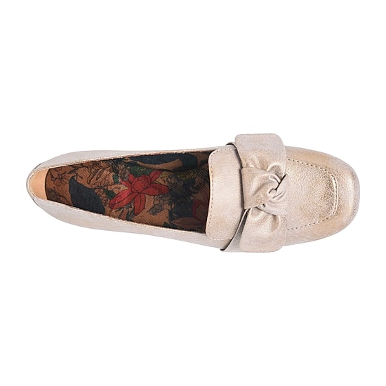 BOC by Born Paisley Womens Square Closed Toe Ballet Flats