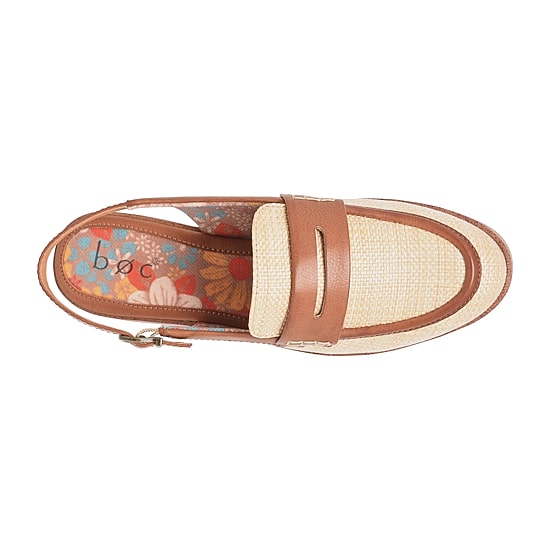 BOC by Born Belle Womens Moc Closed Toe Mules