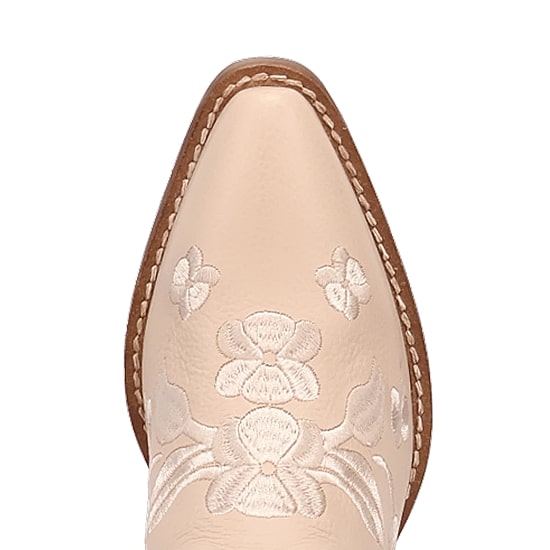 Dingo Womens Love Bug Leather Stacked Heel Cowboy Boots