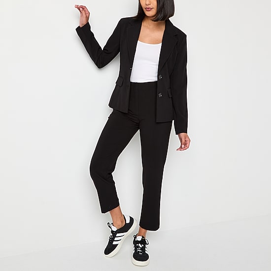 by&by Womens Juniors Slim Mid Rise Ankle Pant