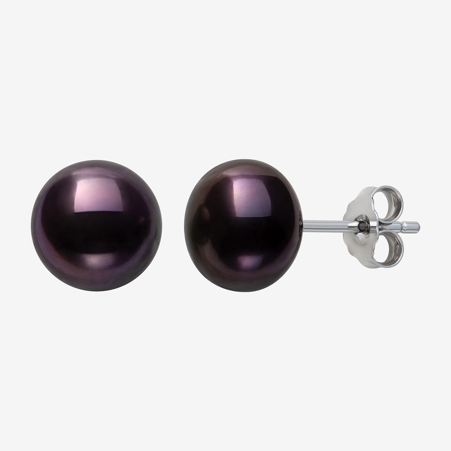 Dyed Cultured Freshwater Pearl Sterling Silver Stud Earrings