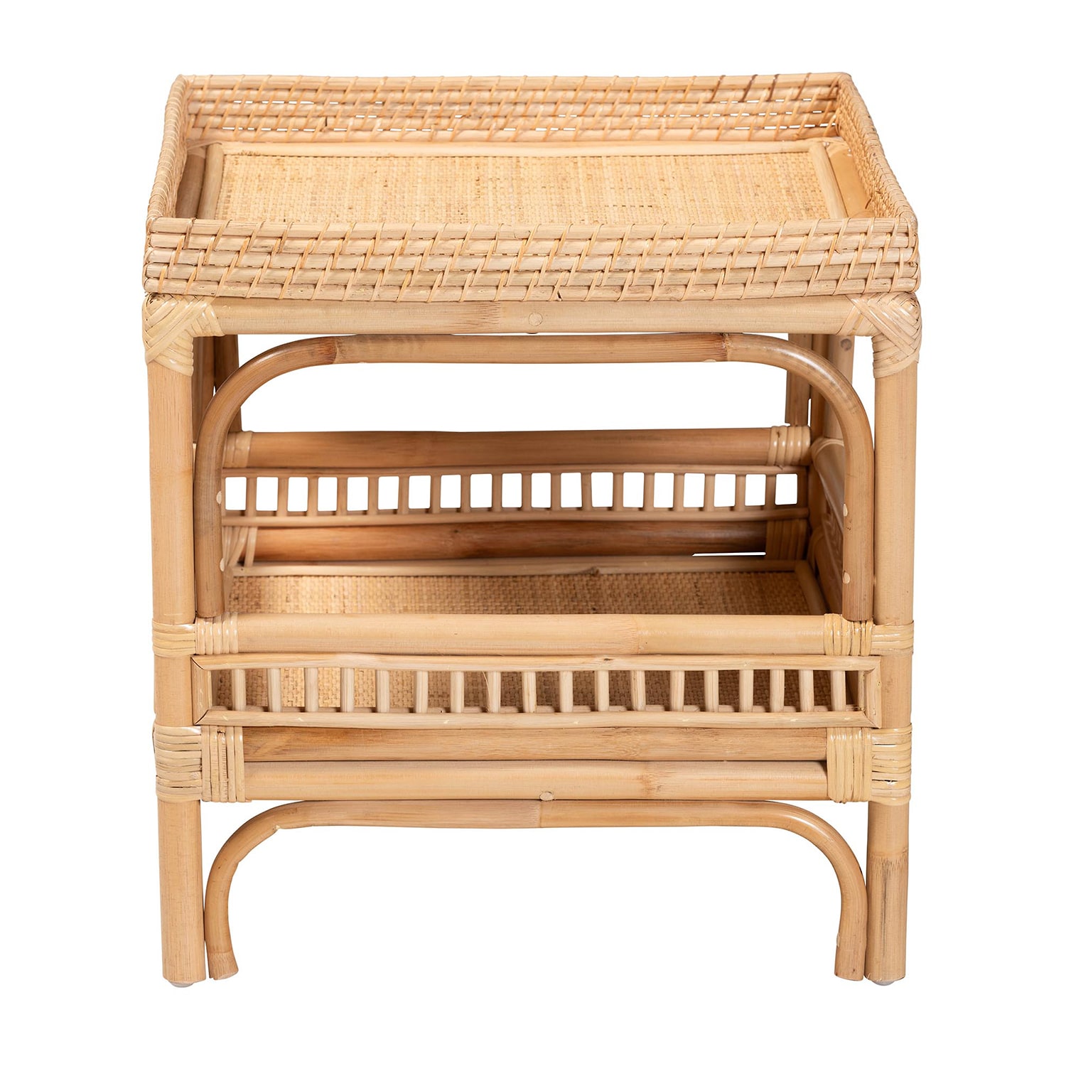 Lombok Rattan End Table