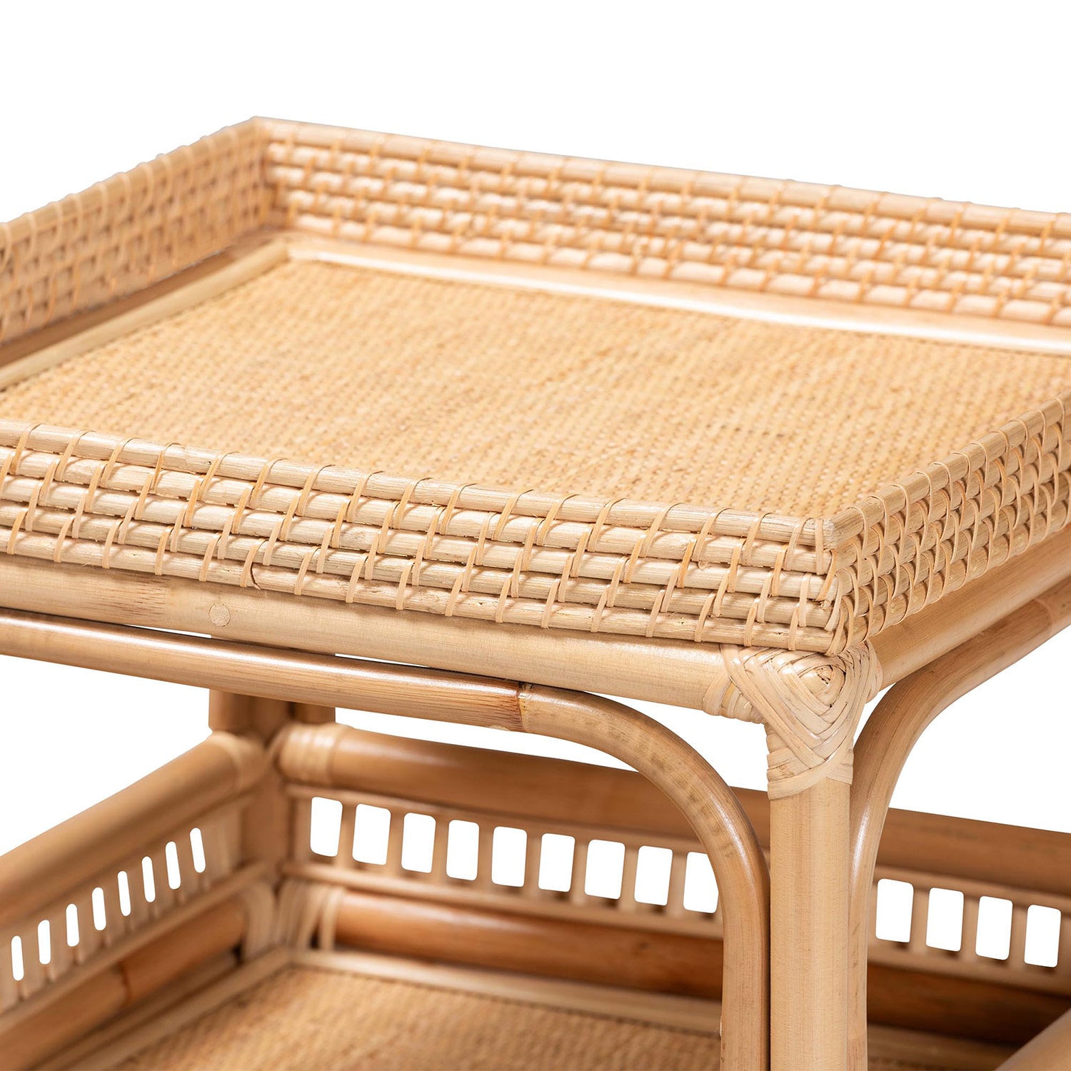 Lombok Rattan End Table