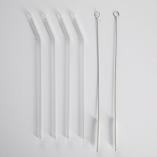 Gibson Home Zadie 10-pc. Glass Tumbler and Straw Set