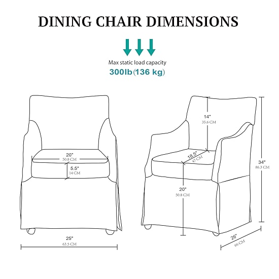 Martha Stewart London Upholstered Dining Chair