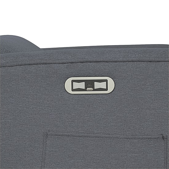 Madison Park Curved Slope-Arm Recliner