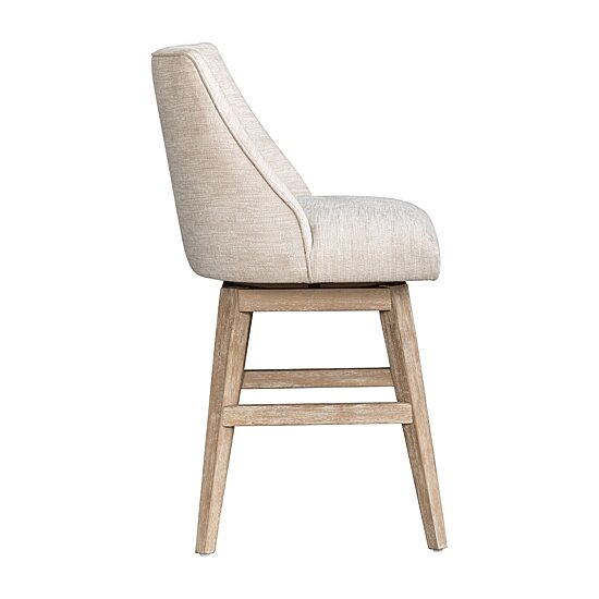 Martha Stewart Winfield Swivel Counter Counter Height Bar Stool