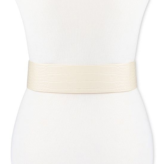 JS Jessica Simpson 2.5" Double Bucke Womens Belt