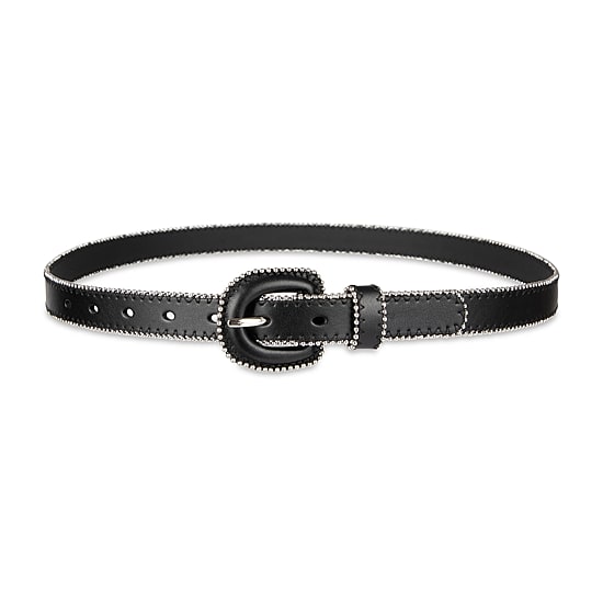 JS Jessica Simpson 1" Ball Chain Covered Womens Belt