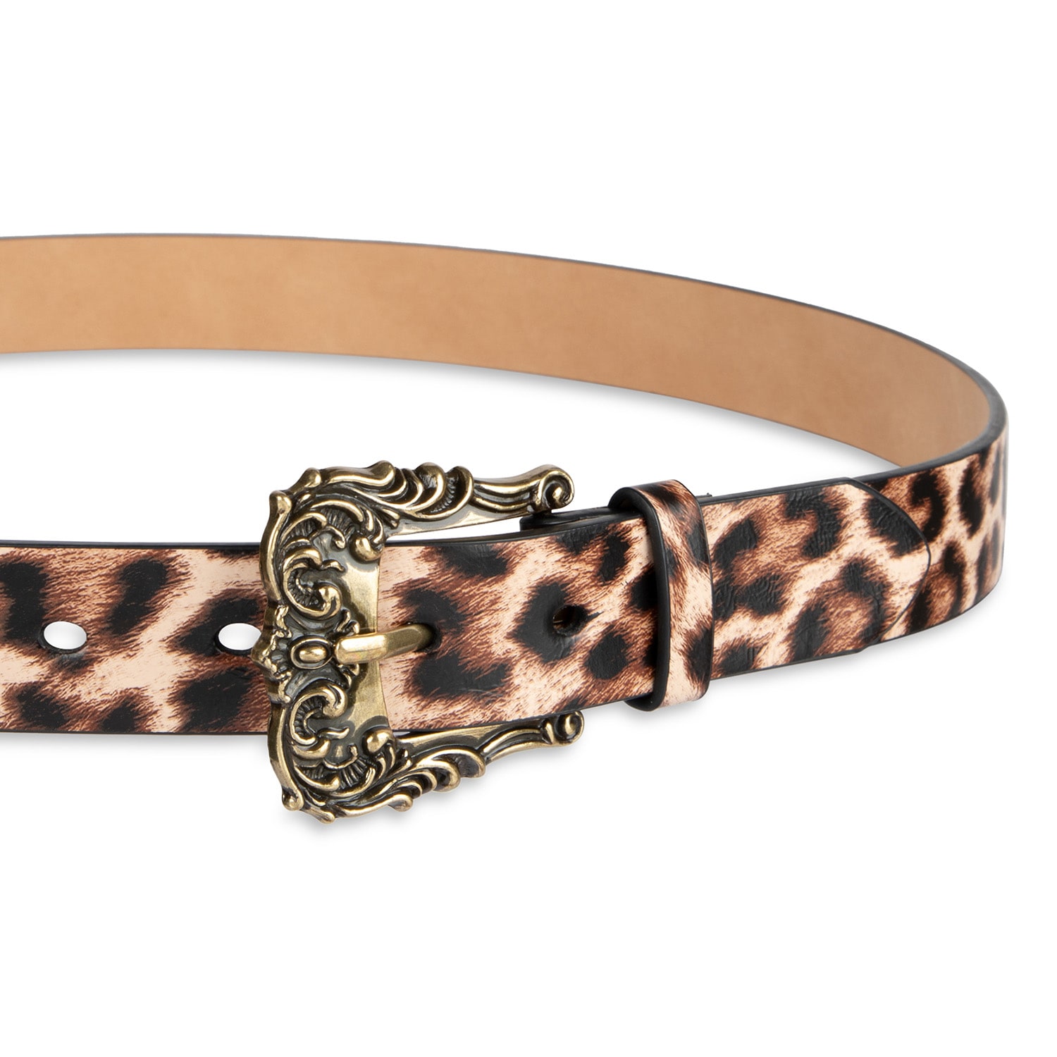 JS Jessica Simpson Ornate Buckle Womens Belt