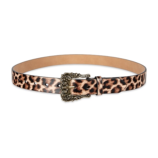 JS Jessica Simpson Ornate Buckle Womens Belt