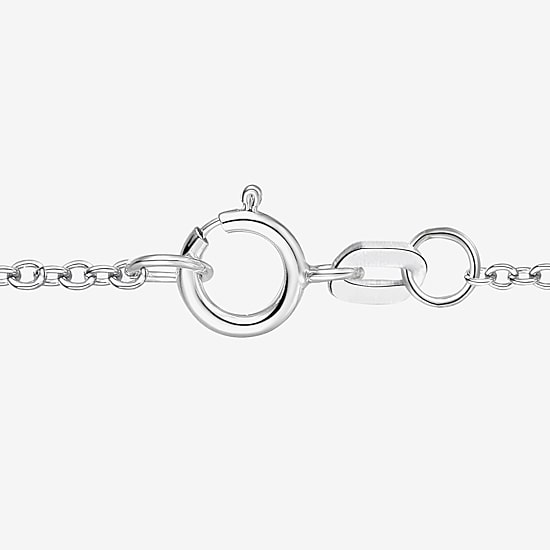 (G-H / Vs2-Si1) Womens 1/3 CT. T.W. Lab Grown White Diamond 10K Gold 18 Inch Pendant Necklace