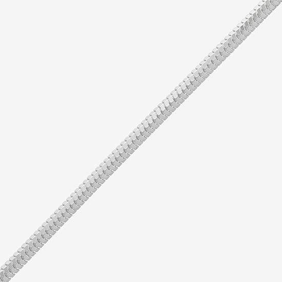 Made in Italy Womens Sterling Silver 20 Inch Snake Chain Necklace
