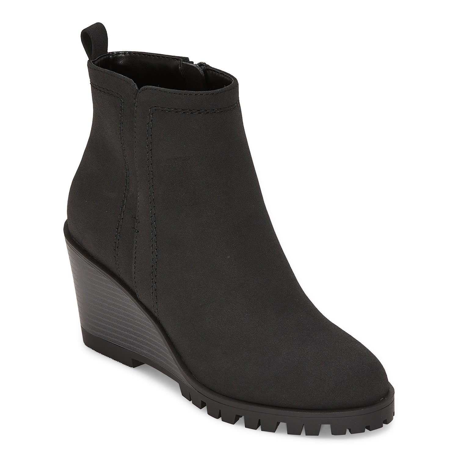 St. John's Bay Womens Pine Wedge Heel Booties