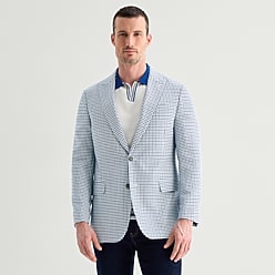 Stafford Mens Tonal Classic Fit Sport Coat, Color: Navy Tonal