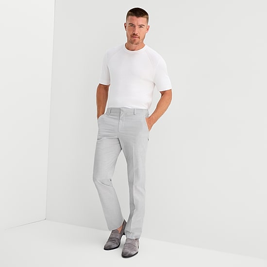 J. Ferrar Ultra Comfort Mens Slim Fit Flat Front Suit Pant