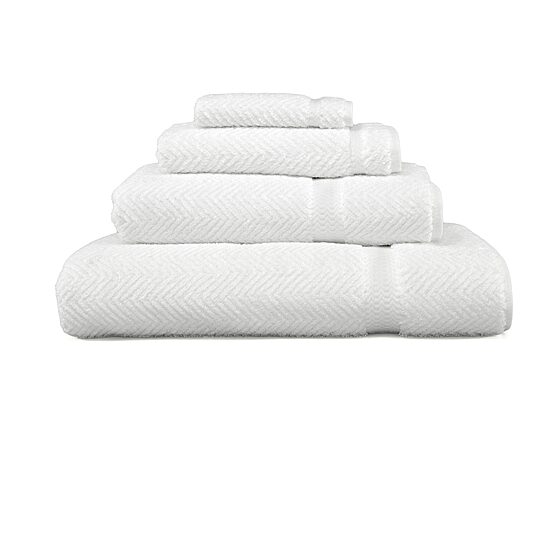 Linum Home Textiles Herringbone 4-pc. Bath Towel Set