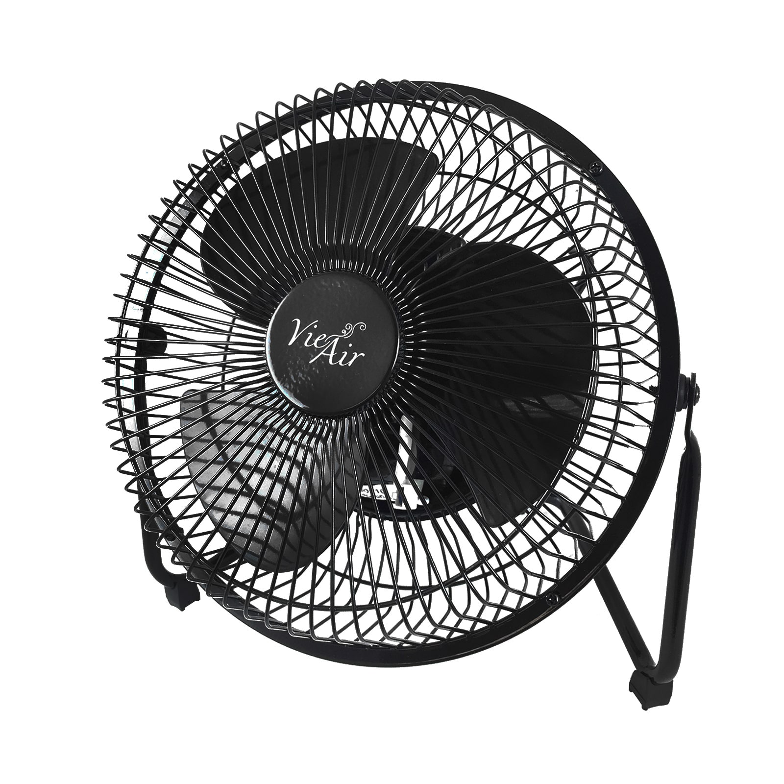 Vie Air 8" High Velocity Metal Desk and Floor Fan