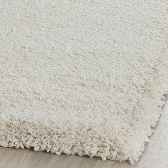 Safavieh Milan Collection Harper Solid Shag Indoor Rectangular Accent Rug