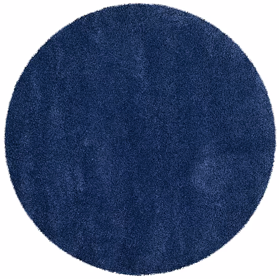Safavieh Milan Collection Harper Solid Shag Indoor Round Area Rug