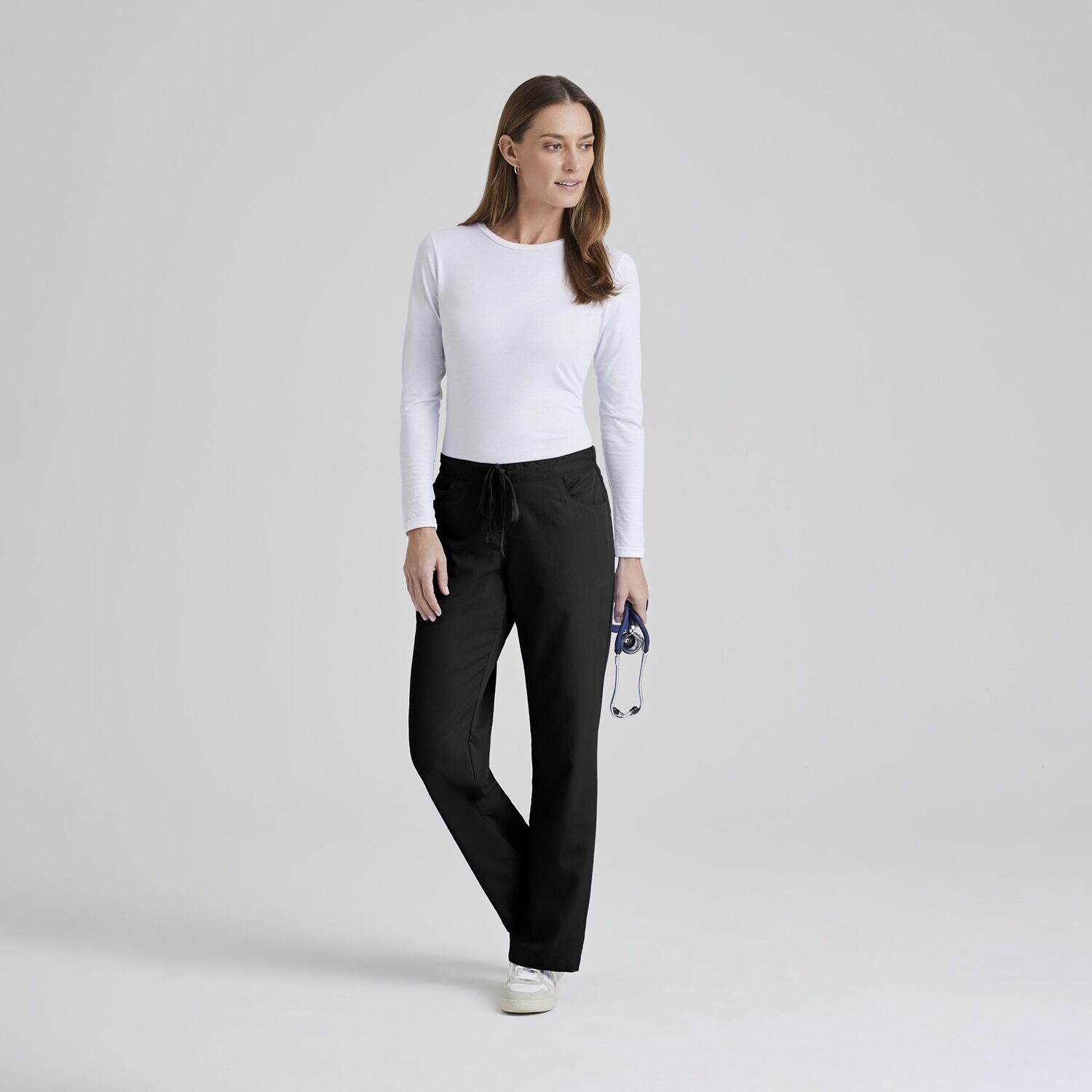 Grey's Anatomy™ by Barco Classic 4232 Riley 5-Pocket Mid-Rise Flared Leg Womens Scrub Pant