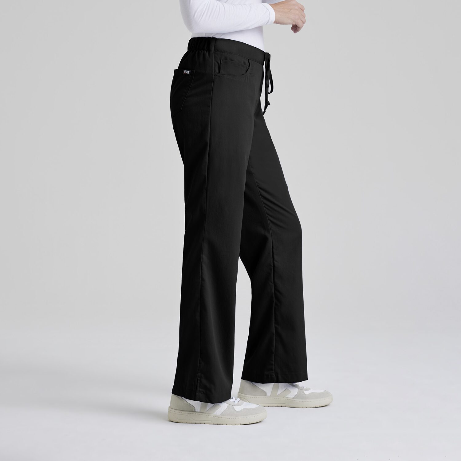 Grey's Anatomy™ by Barco Classic 4232 Riley 5-Pocket Mid-Rise Flared Leg Womens Scrub Pant