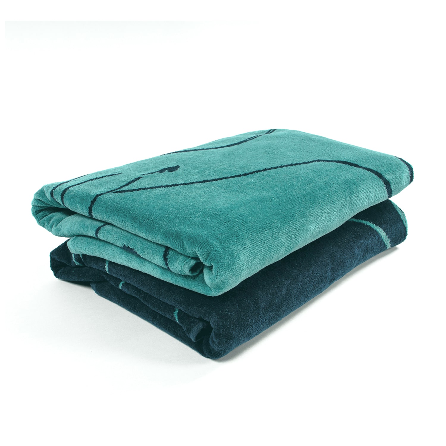 SUPERIOR® Dolphin Collection |100% Cotton 2-pc. Quick Dry Beach Towel
