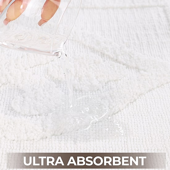 SUPERIOR® Myra 2-Pc Medallion Bath Rug