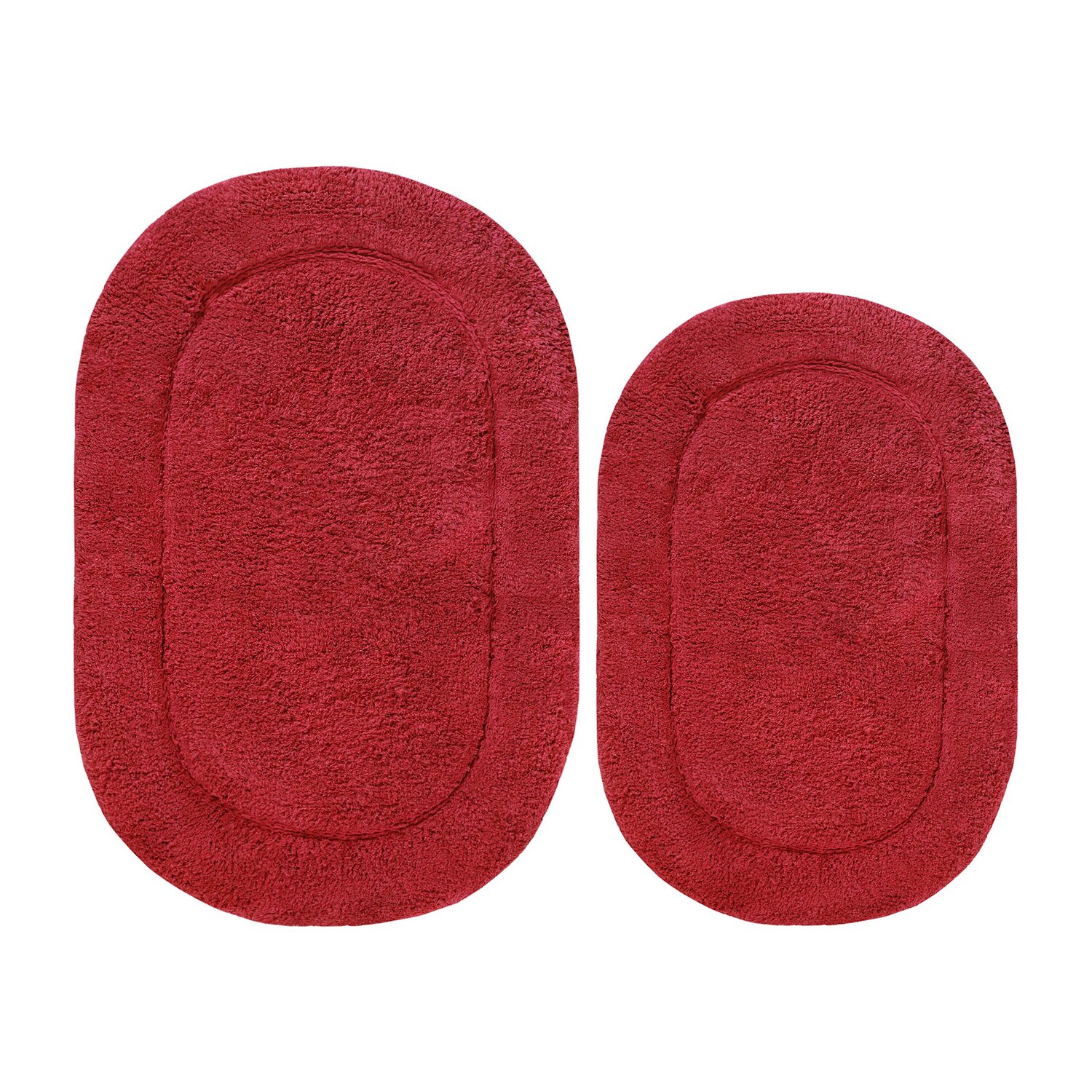 SUPERIOR® Oval Cotton 2-Pc Bath Rug