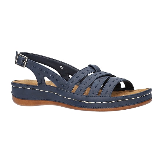 Easy Street Womens Kehlani Strap Sandals