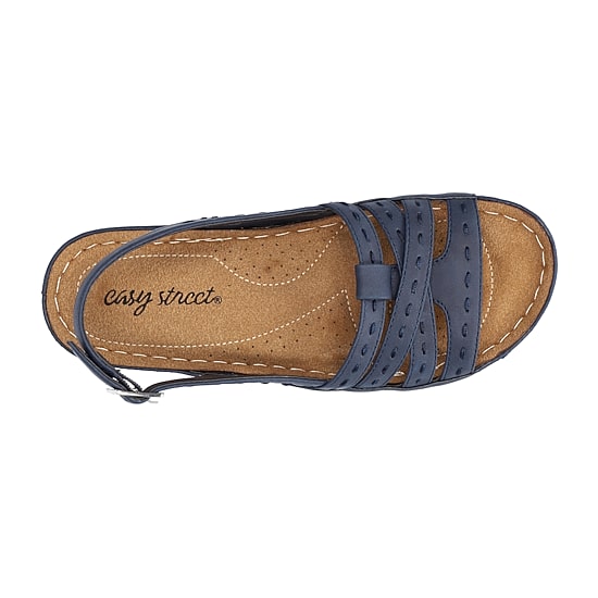 Easy Street Womens Kehlani Strap Sandals