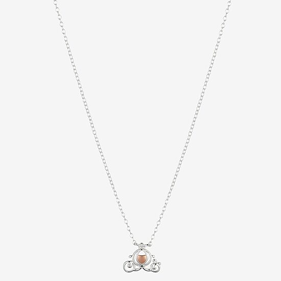 Disney Classics Womens Sterling Silver 16 Inch Pendant Necklace