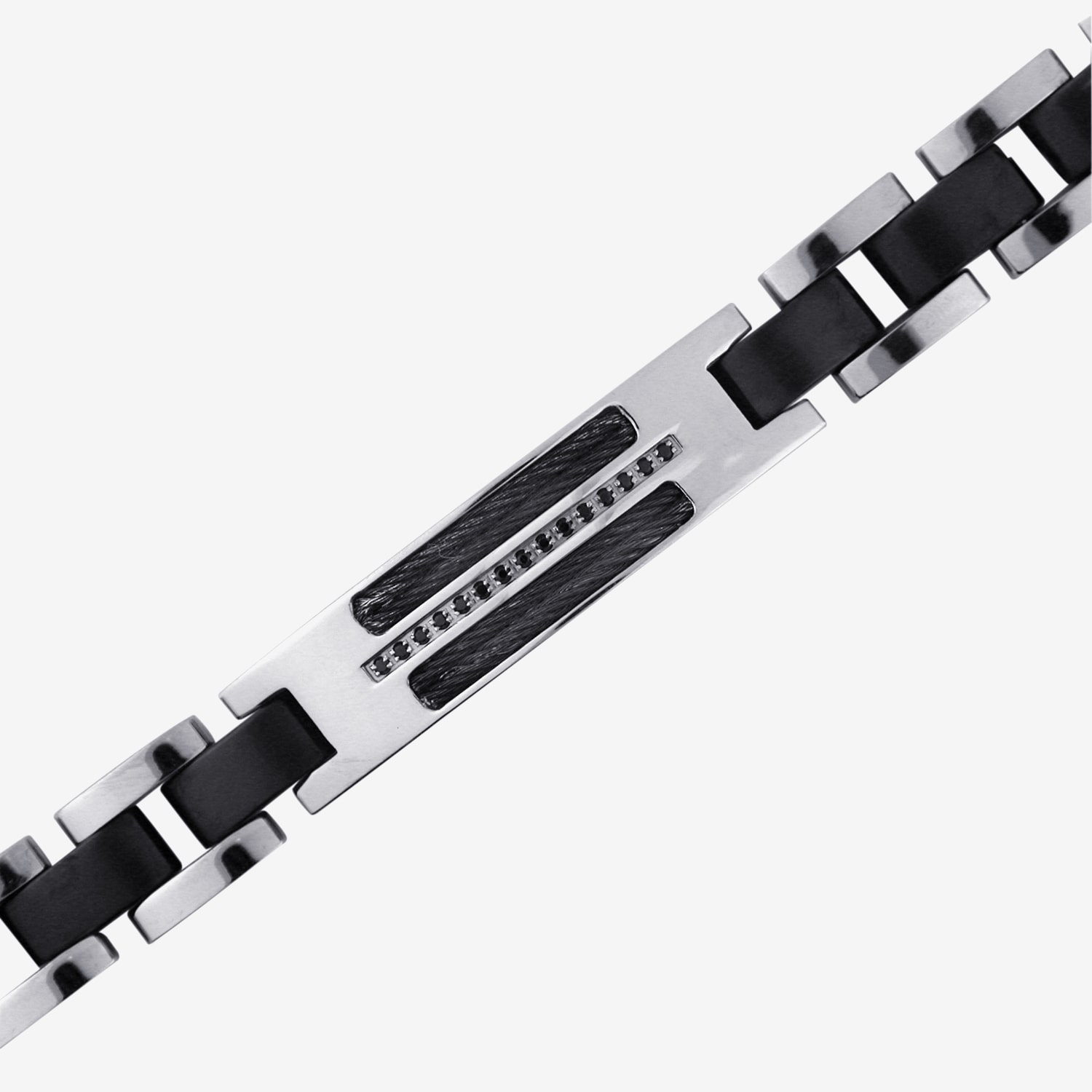 Mens Stainless Steel Link Bracelet