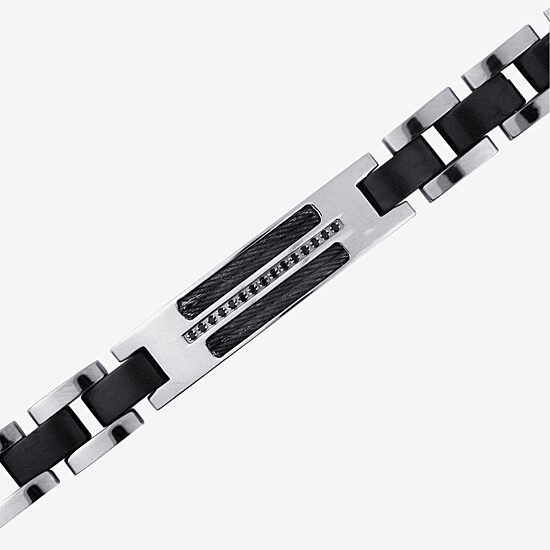 Mens Stainless Steel Link Bracelet