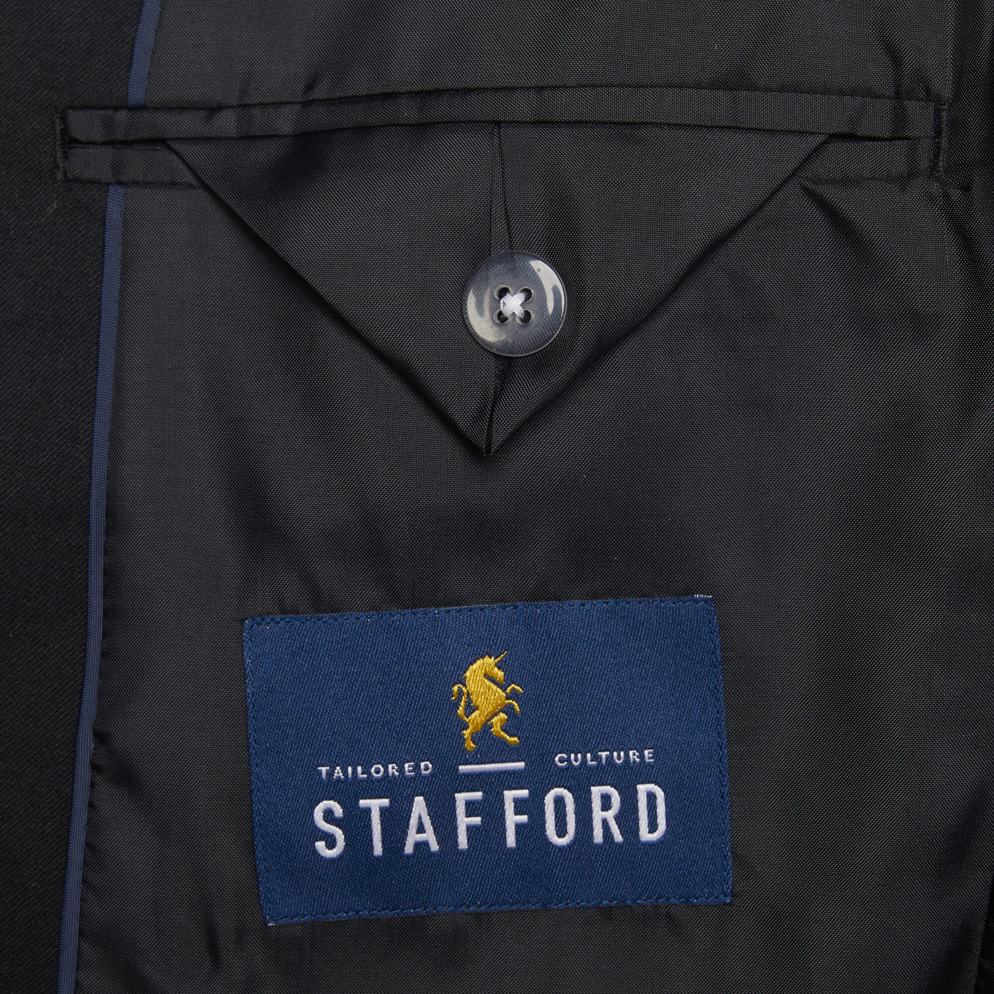 Stafford Coolmax All Season Ecomade Mens Stretch Fabric Slim Fit Suit Jacket