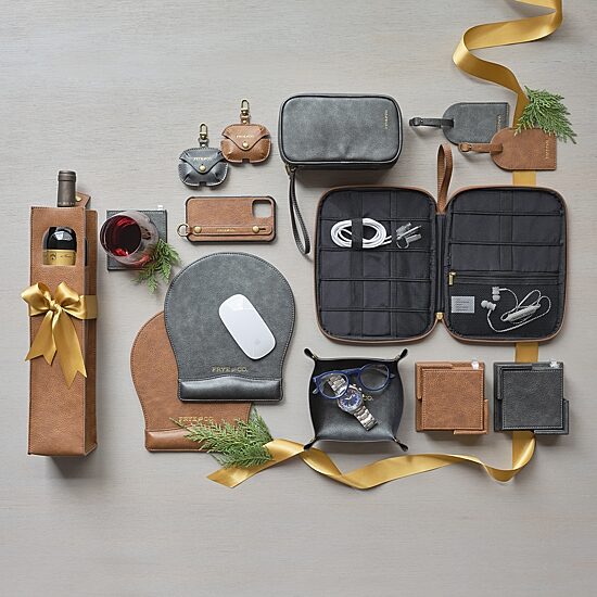 Frye and Co. Vegan Leather Earbud Case- Pro