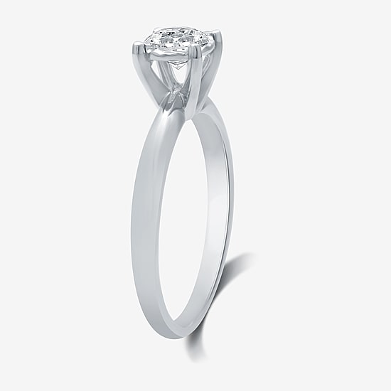 1 CT. T.W. Natural Diamond Round Solitaire Bridal Set in 10K Gold