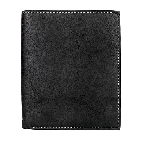 J. Buxton Mens RFID Blocking Bifold Wallet, One Size, Black